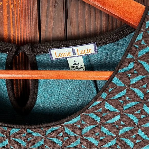 Louie & Lucie mod retro dress L - Picture 2 of 4